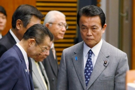 Prime+Minister+Taro+Aso