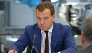 Д.Медведев посетил Рижский вокзал в Москве