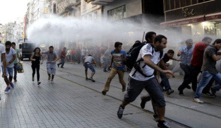 Protest in Istanbul