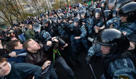 Беспорядки в московском районе Бирюлево