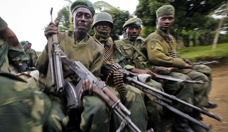 Congolese government says no negotiations with the rebels unless they withdraw from Goma