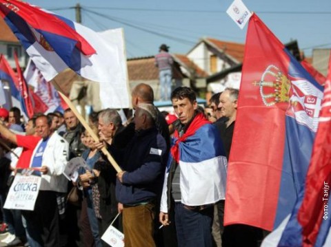 Miting Srpska u Gracanici