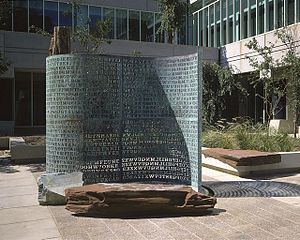 Kryptos_sculptor