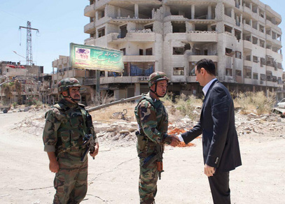 Асад и сиријска армија побеђују