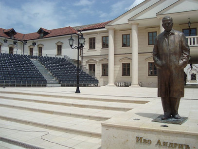 Припреме за прославу Видовдана у Андрићграду