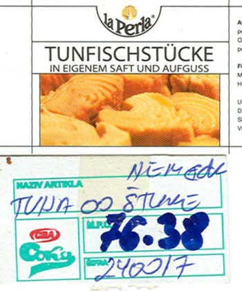 Tunfischstucke=комади туне?! Фото: вукајлија