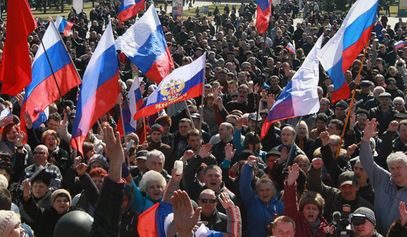 Великоруси, Малоруси и Белоруси воде заједничку борбу за Кијев
