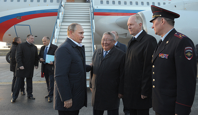 Путин даје знак за почетак градње гасовода „Снага Сибира“ / © Фото: РИА Новости/Алеxеи Друзхинин