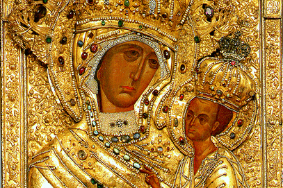 Тихвинска икона Мајке Божије