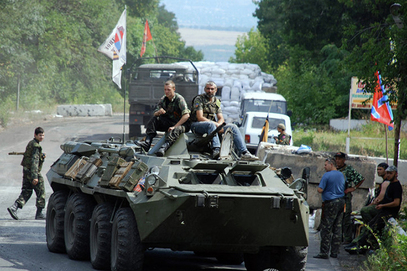 Почело одбацивање украјинских снага од Доњецка