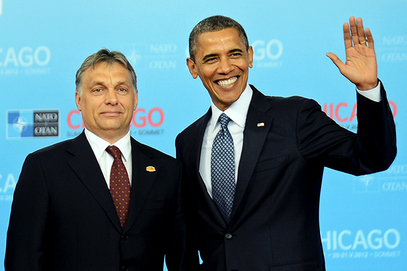 Виктор Орбан и Барак Обама