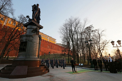 У Москви постављен споменик великом императору Александру I