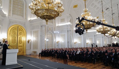 Вукадиновић о Путиновом експозеу / © Фото: РИА Новости/Michael Klimentyev
