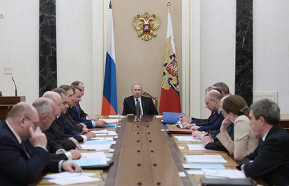 Председник РФ Владимир Путин седници Комисије за војно-техничку сарадњу са страним државама