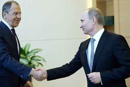 Сергеј Лавров и Владимир Путин Сергеј Лавров и Владимир Путин