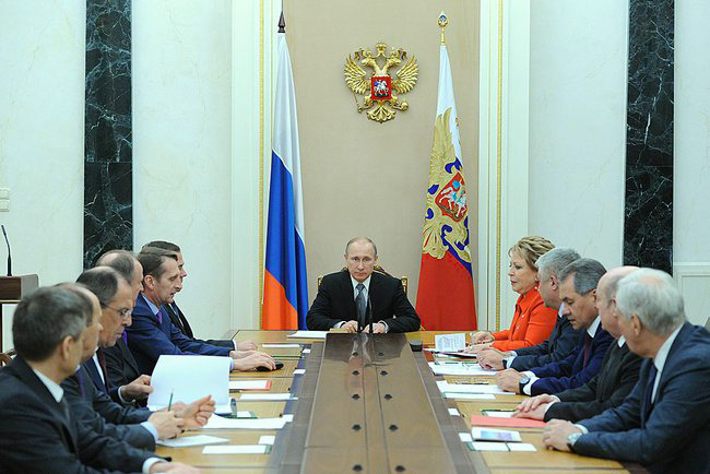 Владимир Путин одржао је састанак са сталним члановима Савета безбедности РФ