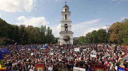 У Молдавији православна црква организује Марш породица