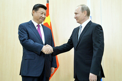 Си Ђинпинг и Владимир Путин