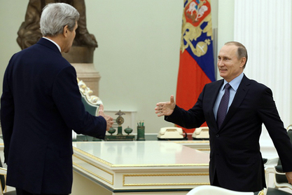 Кери Путину: Русија и САД заједно могу много урадити да се реши проблем Сирије