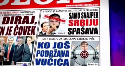 „Само снајпер Србију спасава“