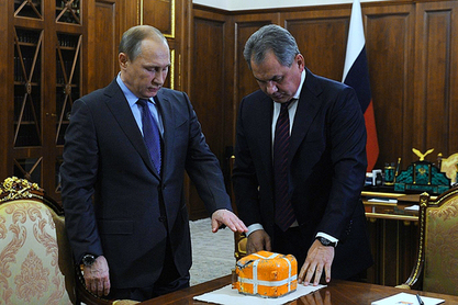 Шојгу је вечерас Путину предао црну кутију бомбардера Су-24