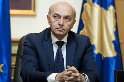 емијер самопроглашене републике Косово Иса Мустафа емијер самопроглашене републике Косово Иса Мустафа