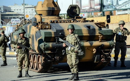 Турска војска на југоистоку земље