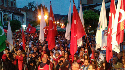 Новопазарски митинг подршке Ердогану показао да браћа Бошњака живе у - Турској