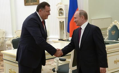 Председник Републике Српске Милорад Додик и Владимир Путин / Фото: Президент.РФ Председник Републике Српске Милорад Додик и Владимир Путин / Фото: Президент.РФ