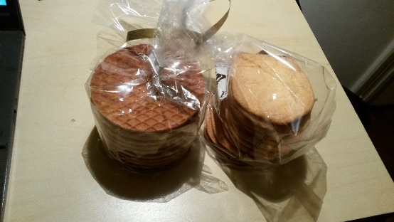 „Stroopwafel“, и сувенирни чајни кекси са звијездом